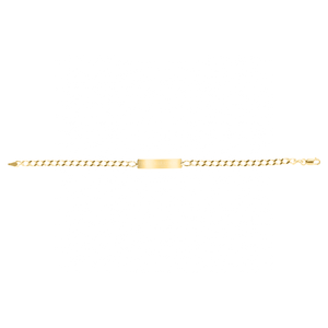 Children's 14K Yellow Gold ID Bracelet